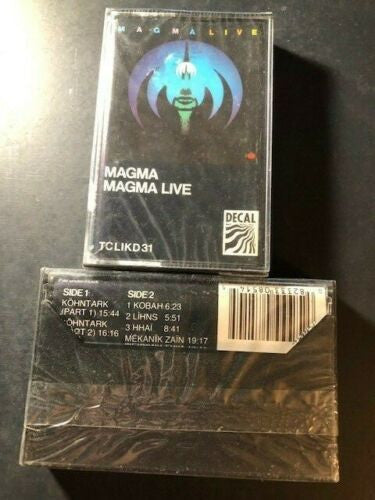 Magma (6) : Live (Cass, Album, RE)