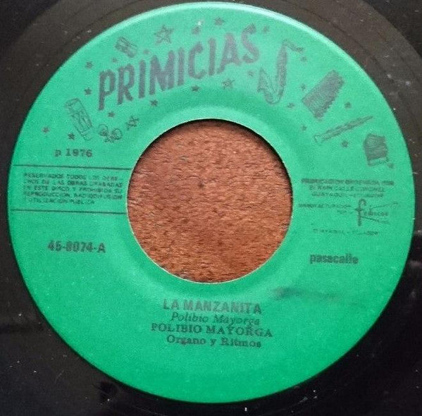 Polibio Mayorga : Pañuelo De Seda, La Manzanita (7")