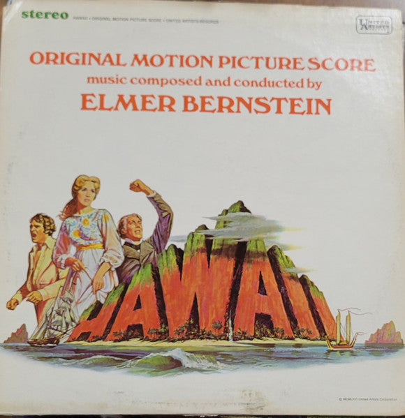 Elmer Bernstein : Hawaii (Original Motion Picture Score) (LP, Album, RE)