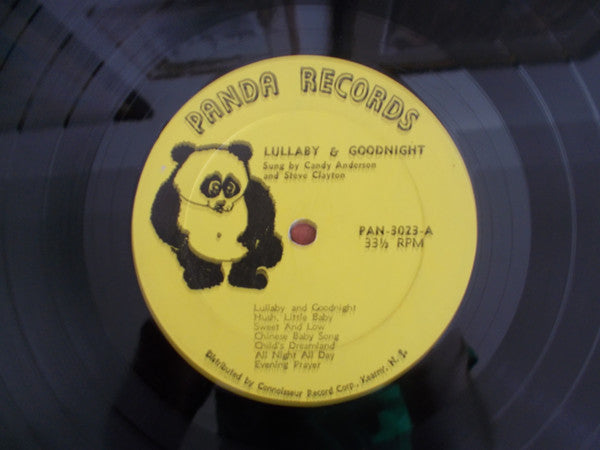 Candy Anderson, Steve Clayton : Lullaby And Goodnight (LP)