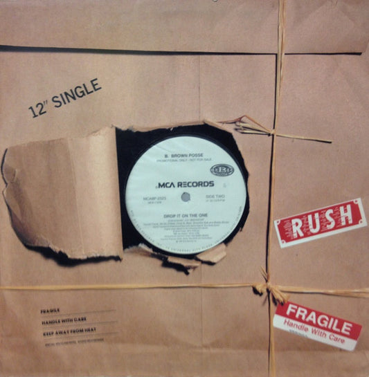 B. Brown Posse : Drop It On The One (12", Promo)