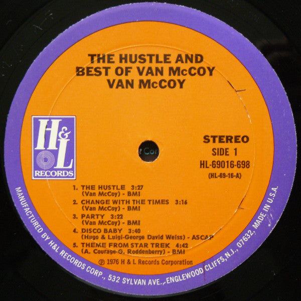 Van McCoy : The Hustle And Best Of Van McCoy (LP, Comp)