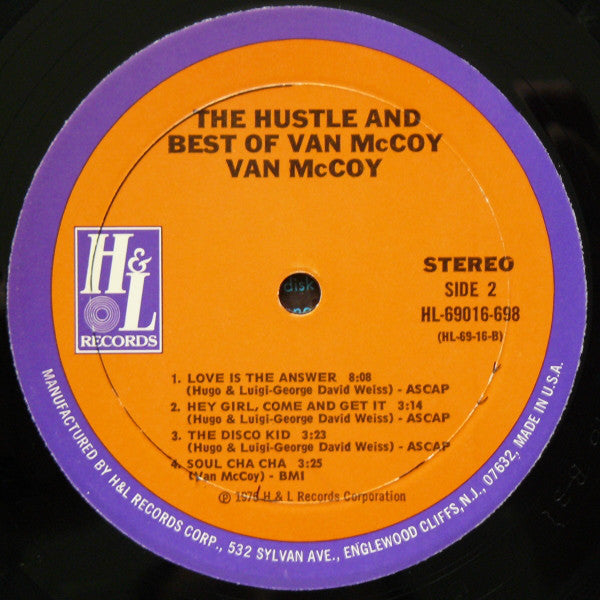 Van McCoy : The Hustle And Best Of Van McCoy (LP, Comp)