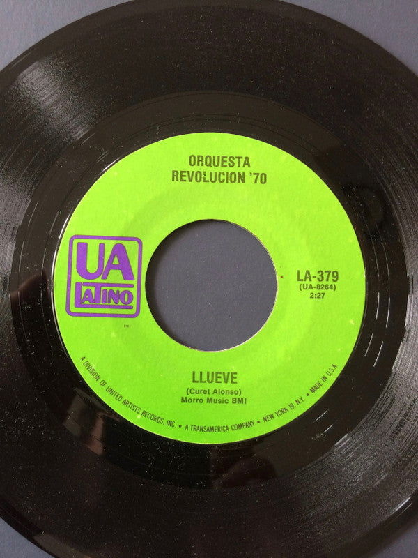 Orquesta Revolución 70 : Guaguanco Mayor / Llueve (7", Single)