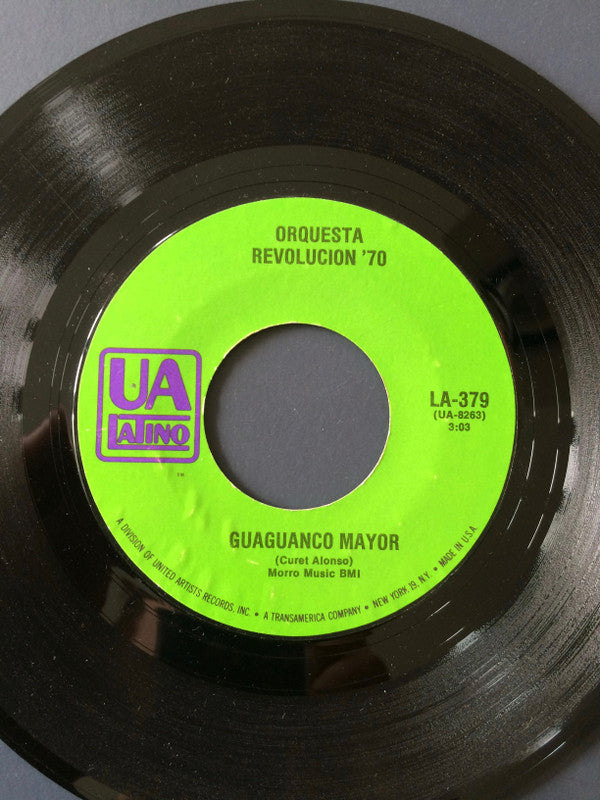 Orquesta Revolución 70 : Guaguanco Mayor / Llueve (7", Single)