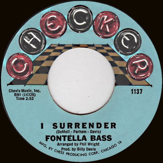 Fontella Bass :  I Surrender / I Can't Rest (7", Single, MO)