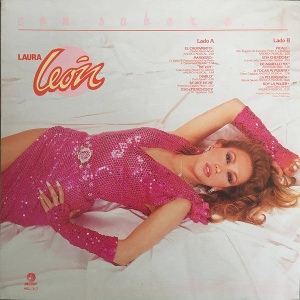 Laura León : Con Sabor A... (LP, Album)