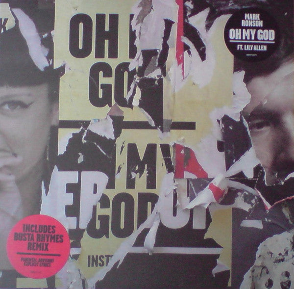 Mark Ronson ft. Lily Allen : Oh My God (10", Ltd)