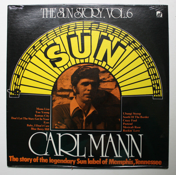 Carl Mann : The Sun Story Vol.6 (LP, Comp)