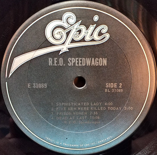 R.E.O. Speedwagon* : R.E.O. Speedwagon (LP, Album, RE)