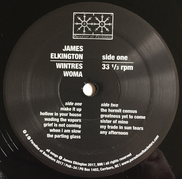 James Elkington : Wintres Woma (LP, Album, Dlx)