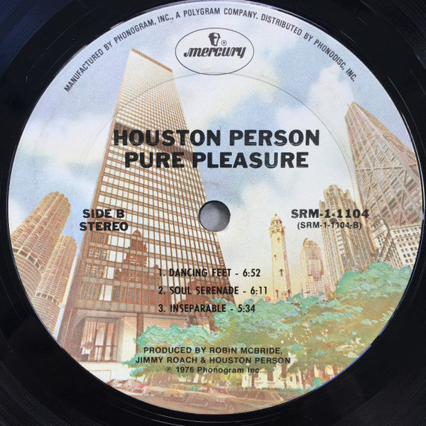 Houston Person : Pure Pleasure (LP, Album)