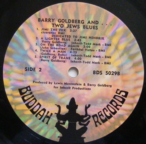 Barry Goldberg : Two Jews Blues (LP, Album)