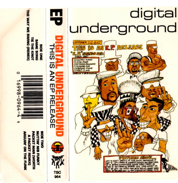 Digital Underground : This Is An EP Release (Cass, EP, AR)