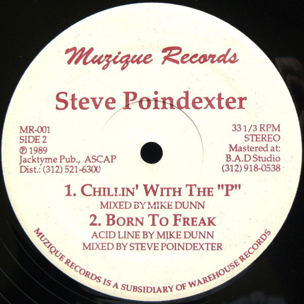 Steve Poindexter : Work That Mutha Fucker (12", Red)