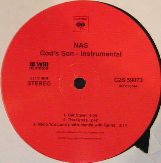 Nas : God's Son (Instrumental) (2xLP, Album)