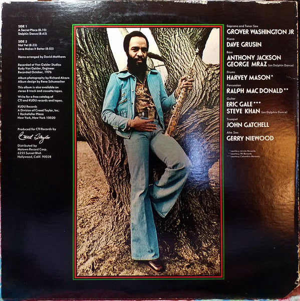 Grover Washington, Jr. : A Secret Place (LP, Album, Ter)