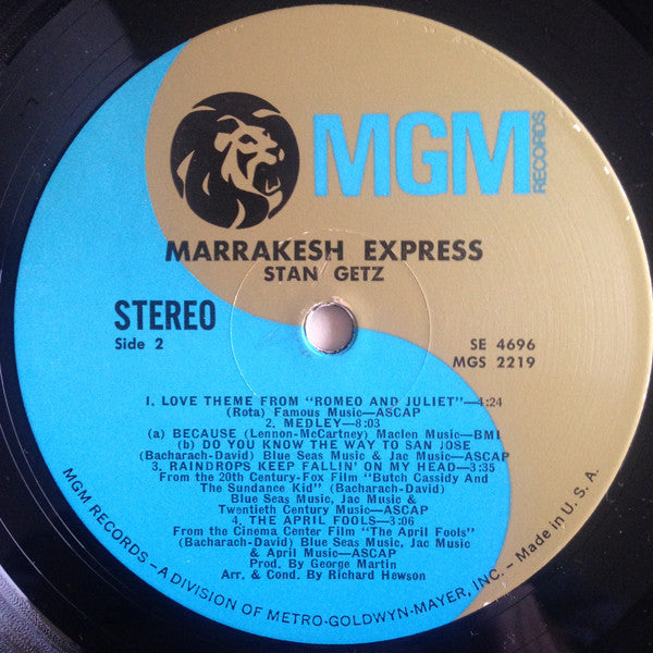 Stan Getz : Marrakesh Express (LP)