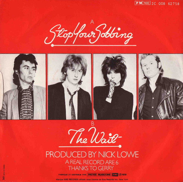 The Pretenders : Stop Your Sobbing (7", Single, M/Print)