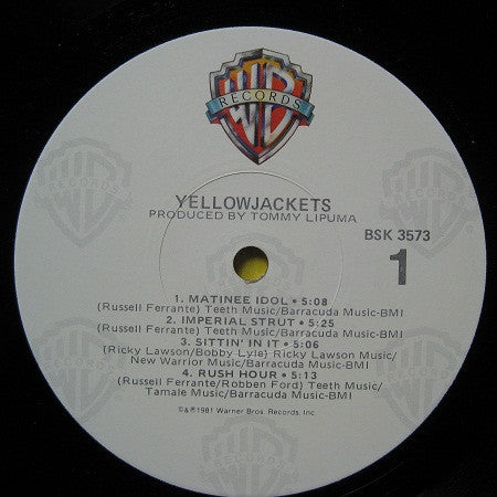 Yellowjackets : Yellowjackets (LP, Album)