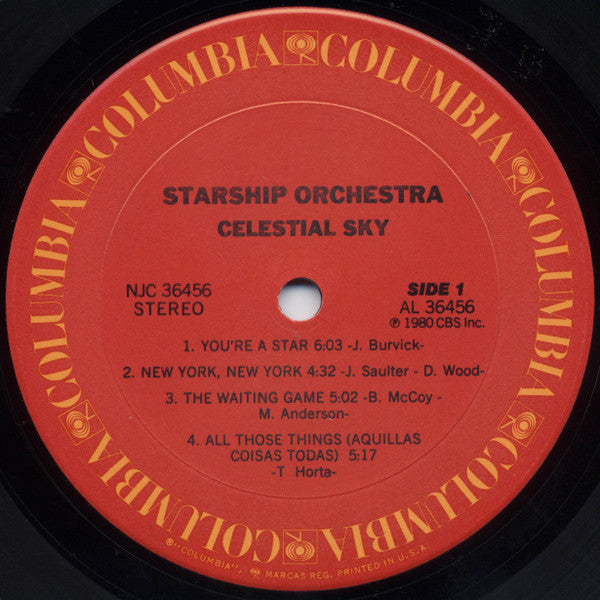 Starship Orchestra* : Celestial Sky (LP, Album)