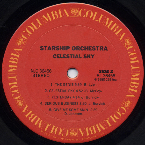 Starship Orchestra* : Celestial Sky (LP, Album)