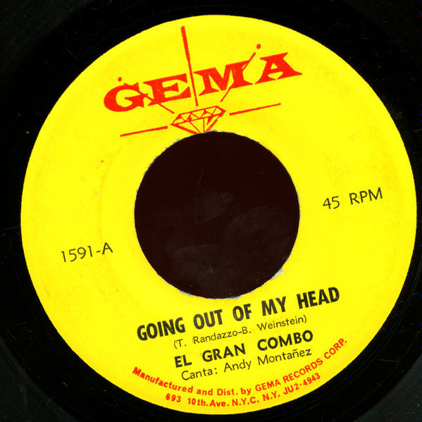 El Gran Combo : Going Out Of My Head / Love Is Blue (7")