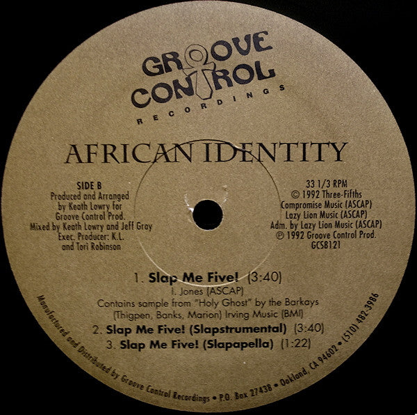 African Identity : Let's Get It On (Pullin' That Trigger!) (12")