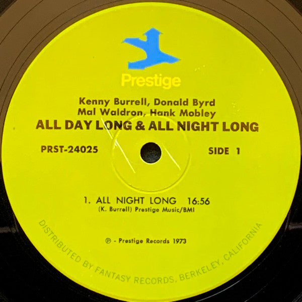 Kenny Burrell : All Day Long & All Night Long (2xLP, Comp, RM, Hol)