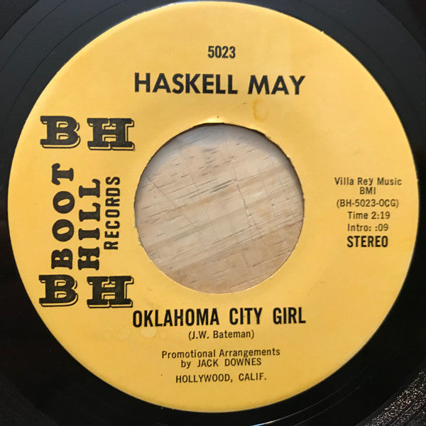 Haskell May : Cherokee Boogie / Oklahoma City Girl  (7", Single)