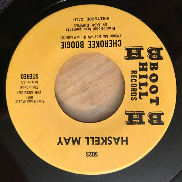 Haskell May : Cherokee Boogie / Oklahoma City Girl  (7", Single)