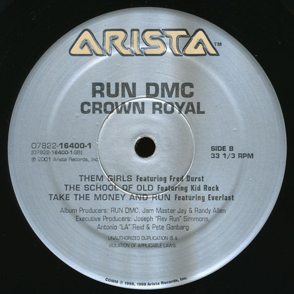 Run-DMC : Crown Royal (2xLP, Album)