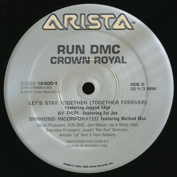 Run-DMC : Crown Royal (2xLP, Album)