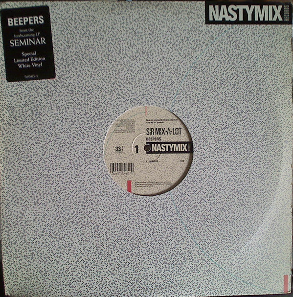 Sir Mix-A-Lot : Beepers (12", Ltd, S/Edition, Whi)