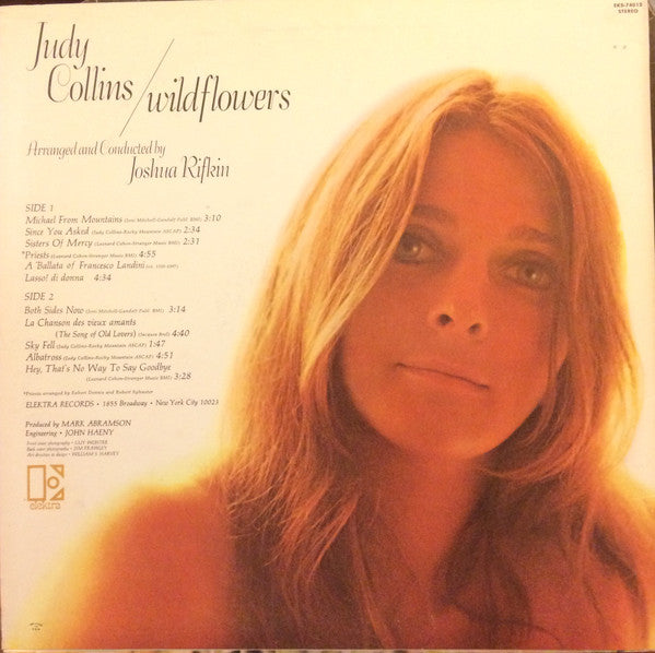 Judy Collins : Wildflowers (LP, Album, Son)