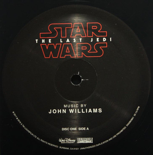 John Williams (4) : Star Wars: The Last Jedi (Original Motion Picture Soundtrack) (2xLP, Album, Gat)