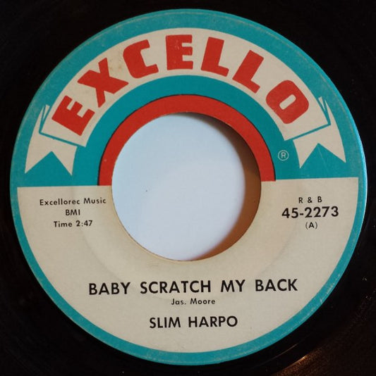 Slim Harpo : Baby Scratch My Back (7", Single)