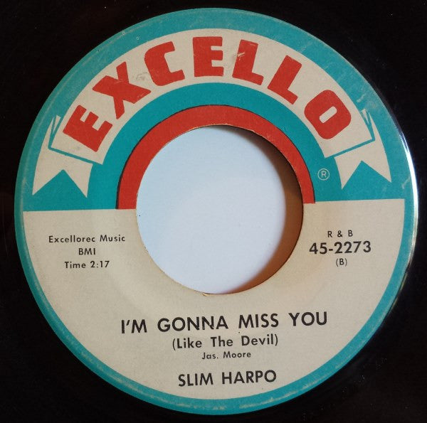 Slim Harpo : Baby Scratch My Back (7", Single)