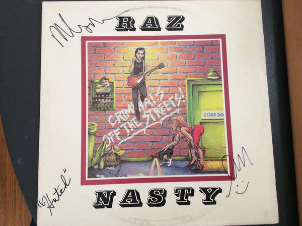 Raz Nasty : Criminals Off The Streets (12", EP)