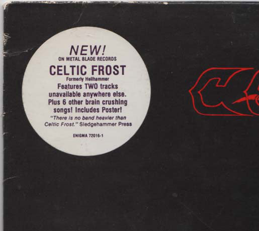 Celtic Frost : Morbid Tales (LP, Album, Rai)