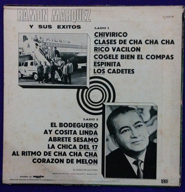 Ramón Márquez : Ramón Márquez Y Sus Éxitos (LP, Comp, Mono)