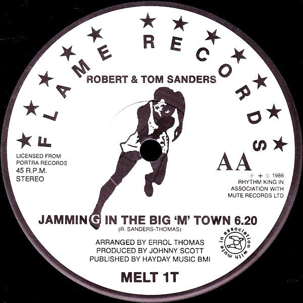 Robert & Tom Sanders : Doing Bad (12")