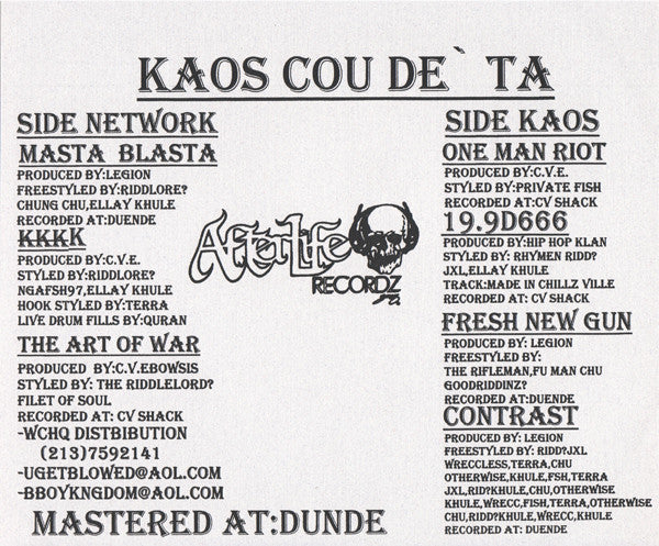 Various : Kaos Cou De' Ta (12", EP)