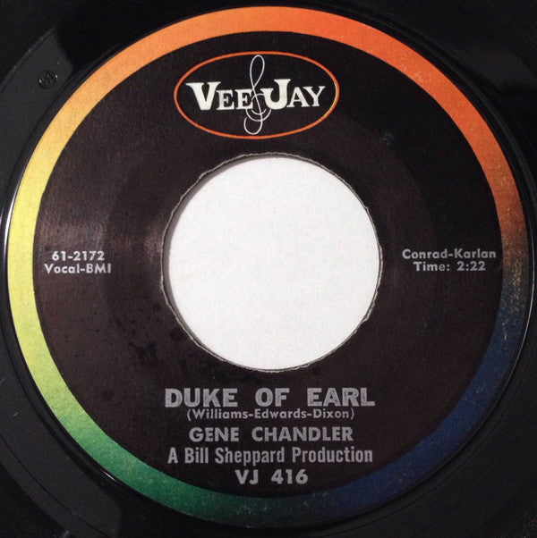 Gene Chandler : Duke Of Earl / Kissin' In The Kitchen (7", Single, Styrene, Mon)