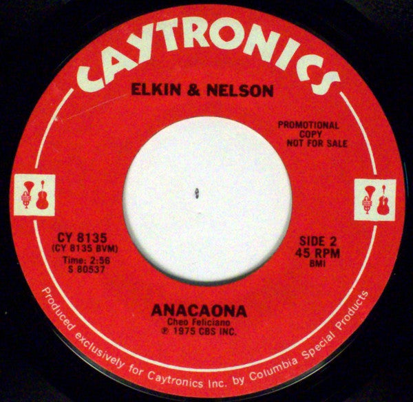 Elkin & Nelson : Jibaro (Aperitivo) (7", Single, Promo)