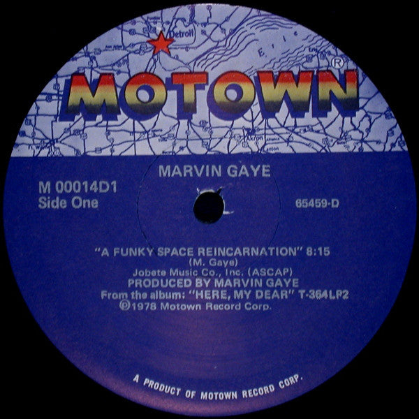 Marvin Gaye : A Funky Space Reincarnation (12", Single)