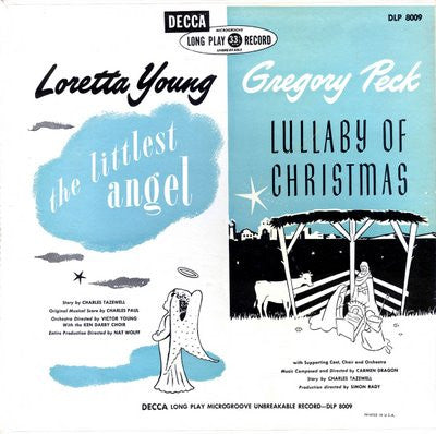 Loretta Young / Gregory Peck (3) : The Littlest Angel / Lullaby Of Christmas (LP)