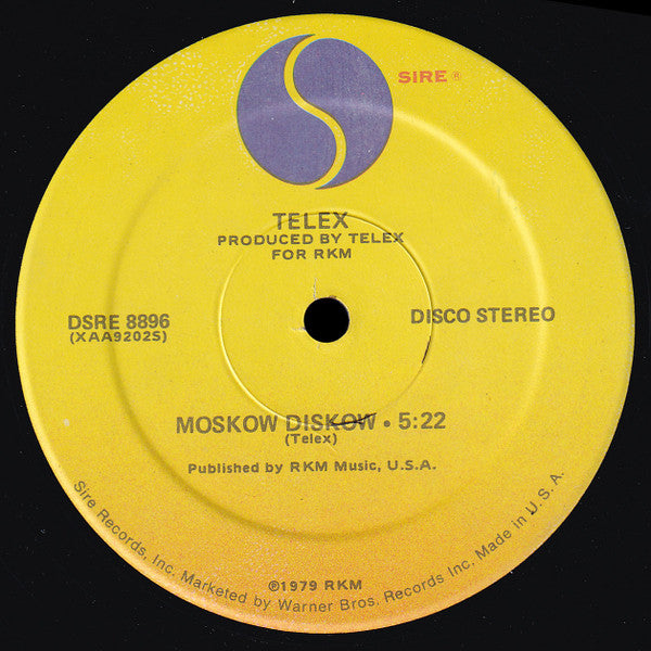 Telex : Moskow Diskow / Rock Around The Clock (12", Single)