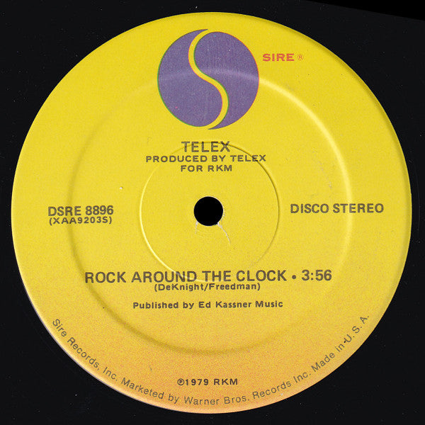 Telex : Moskow Diskow / Rock Around The Clock (12", Single)