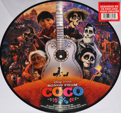 Various : Songs From Coco (LP, Album, Pic)